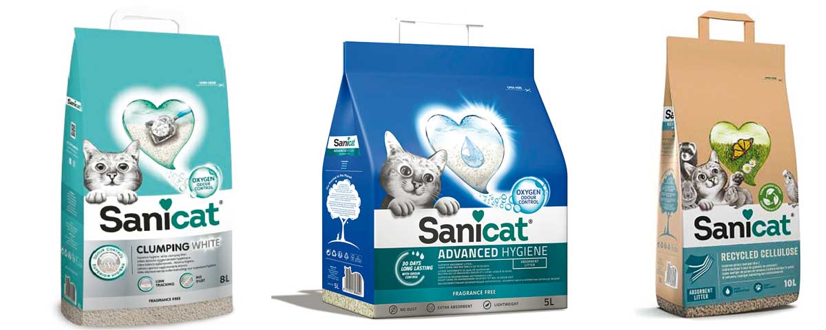 sanicat recycled cellulose