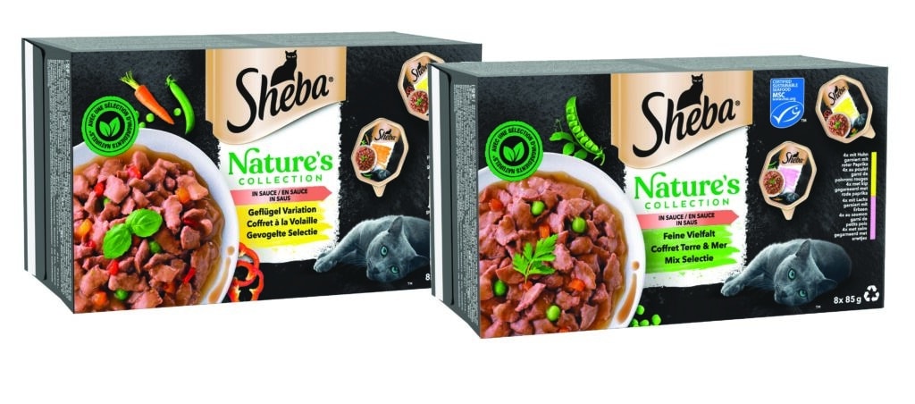 SHEBA Nature's Collection Saveurs de volaille aliments pour chats