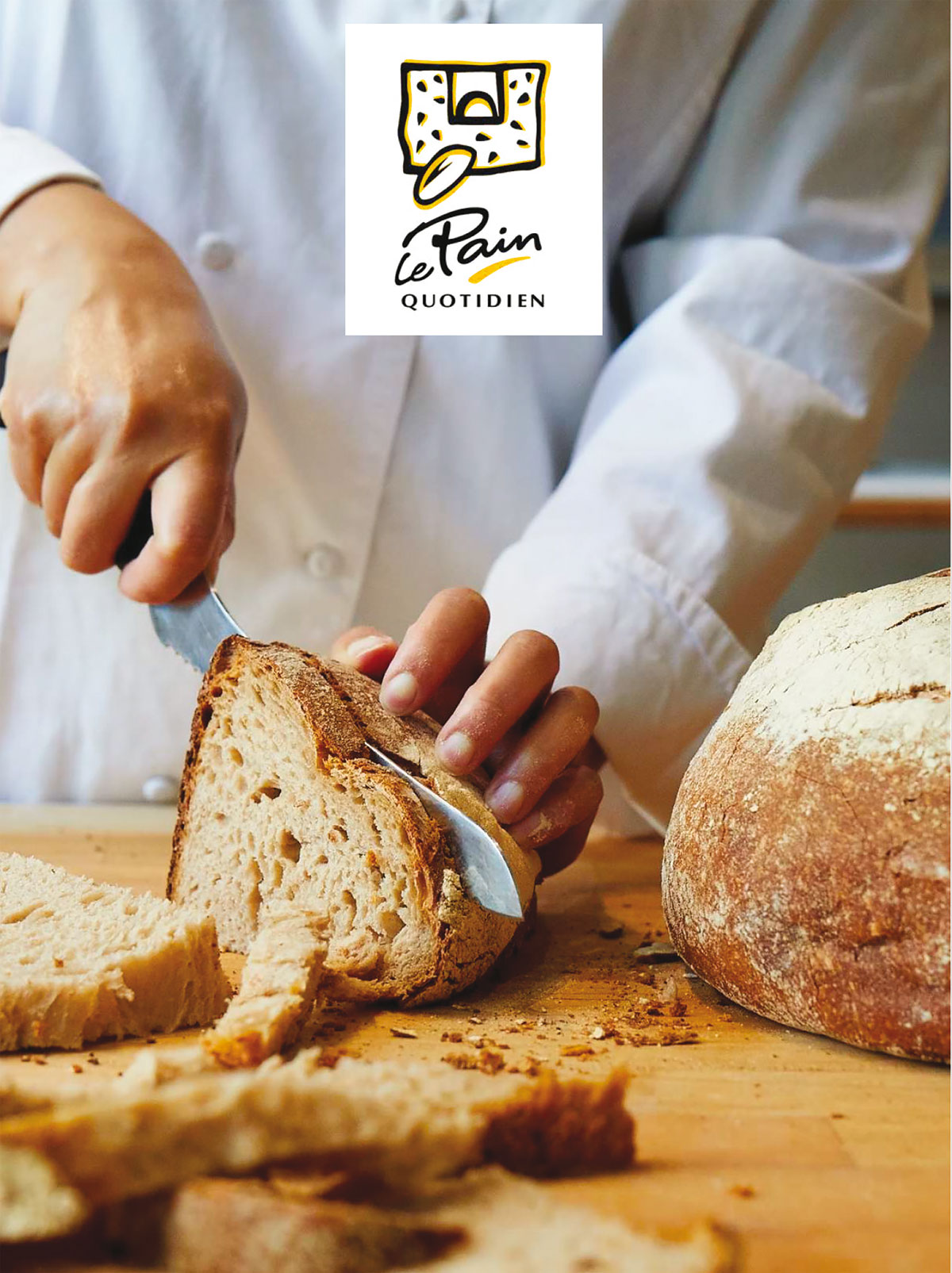 The main table at Le Pain Quotidien - Meeting Leader