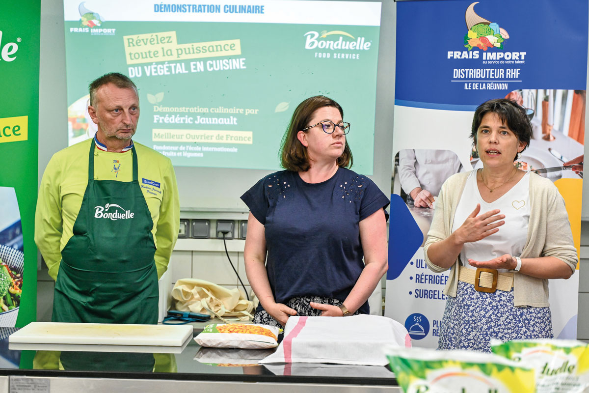 Frédéric Jaunault 和 Bonduelle 食品服务公司